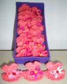Lembrancinha Imã Vestido Rosa