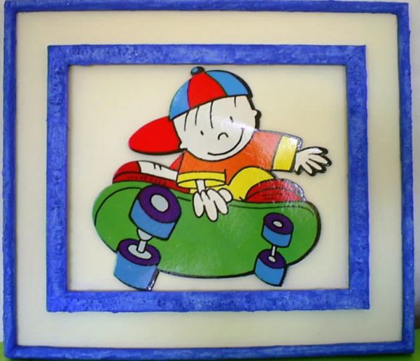 Quadro menino skate