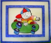 Quadro menino skate